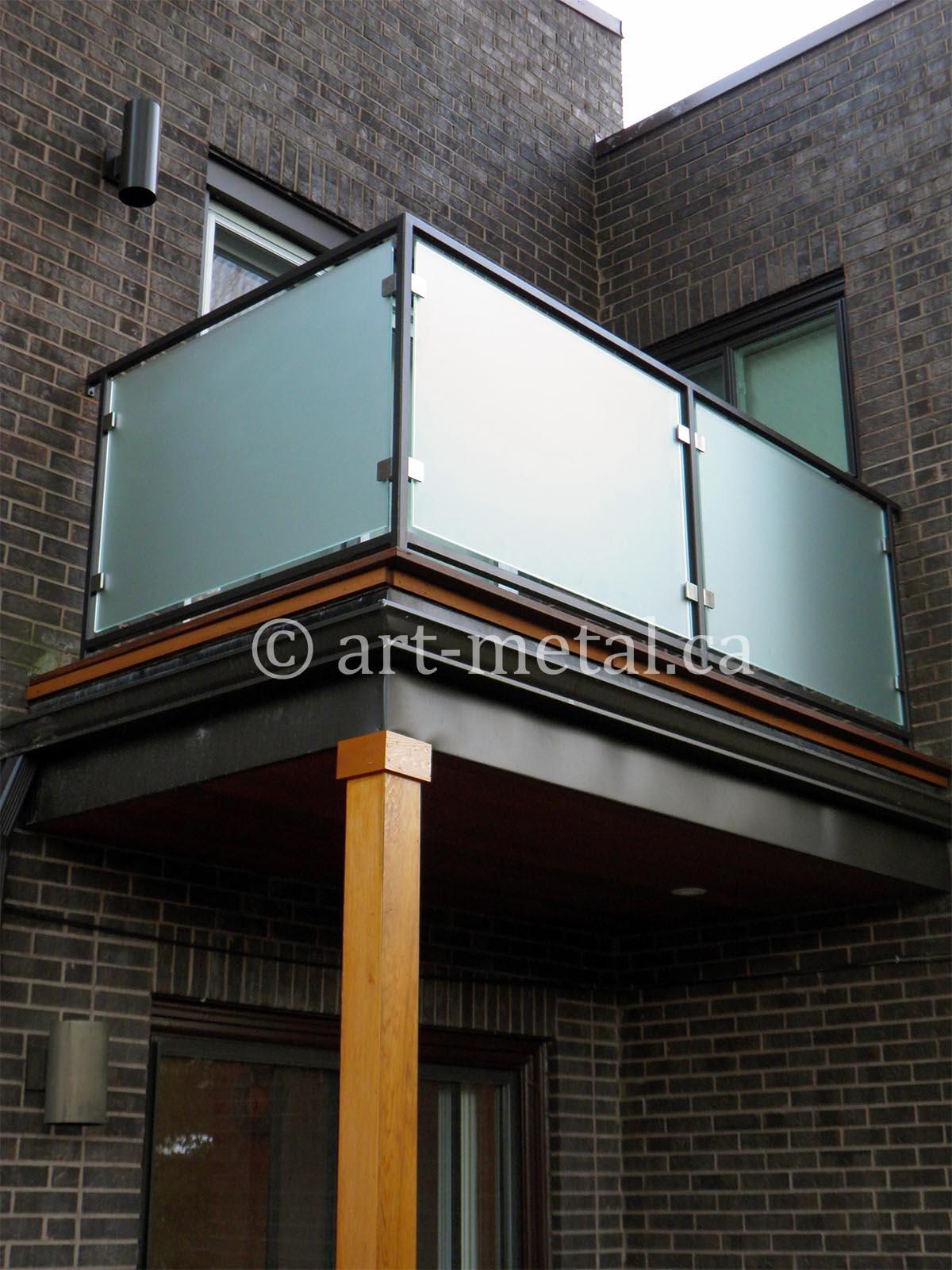 Toronto Exterior Glass Railing Systems Buy And Install