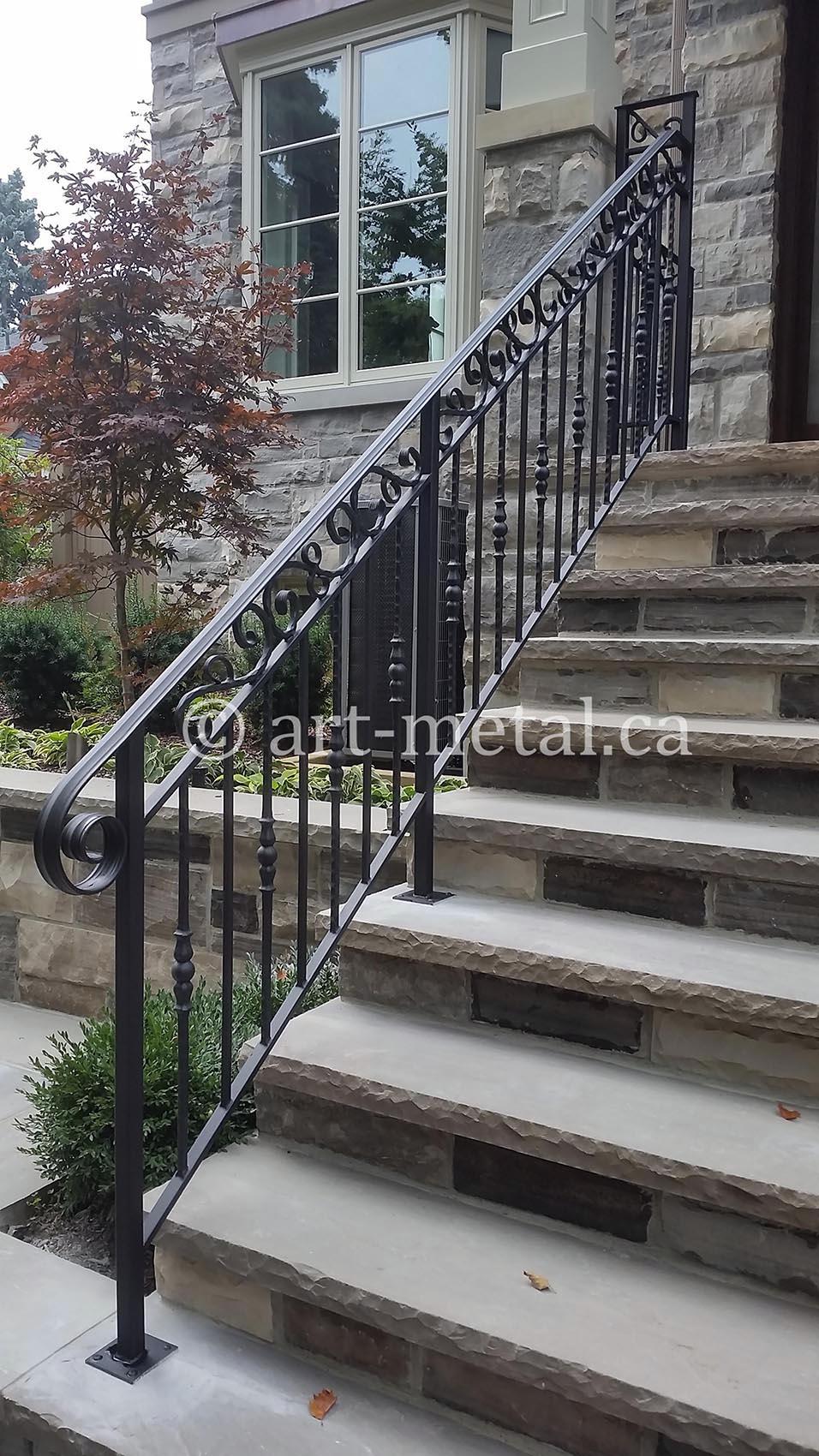 Exterior Railings & Handrails for Stairs, Porches, Decks