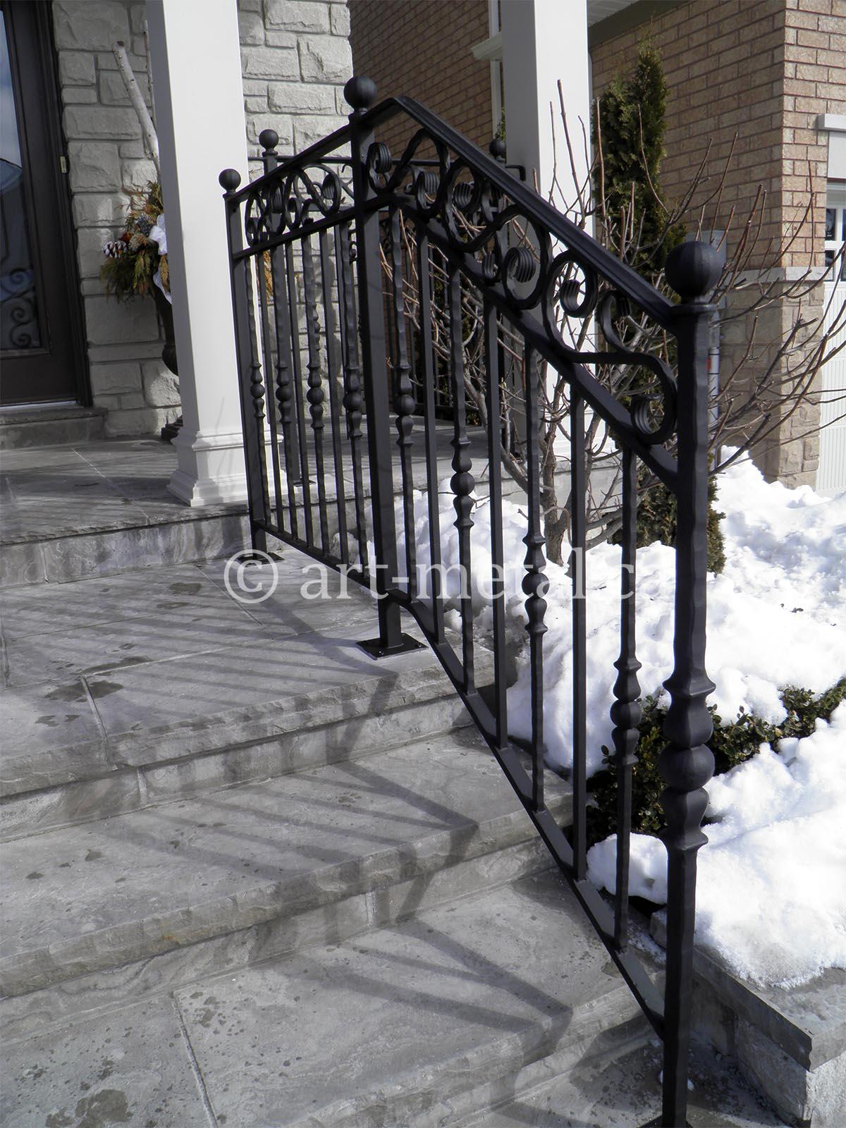 Exterior Railings & Handrails for Stairs, Porches, Decks