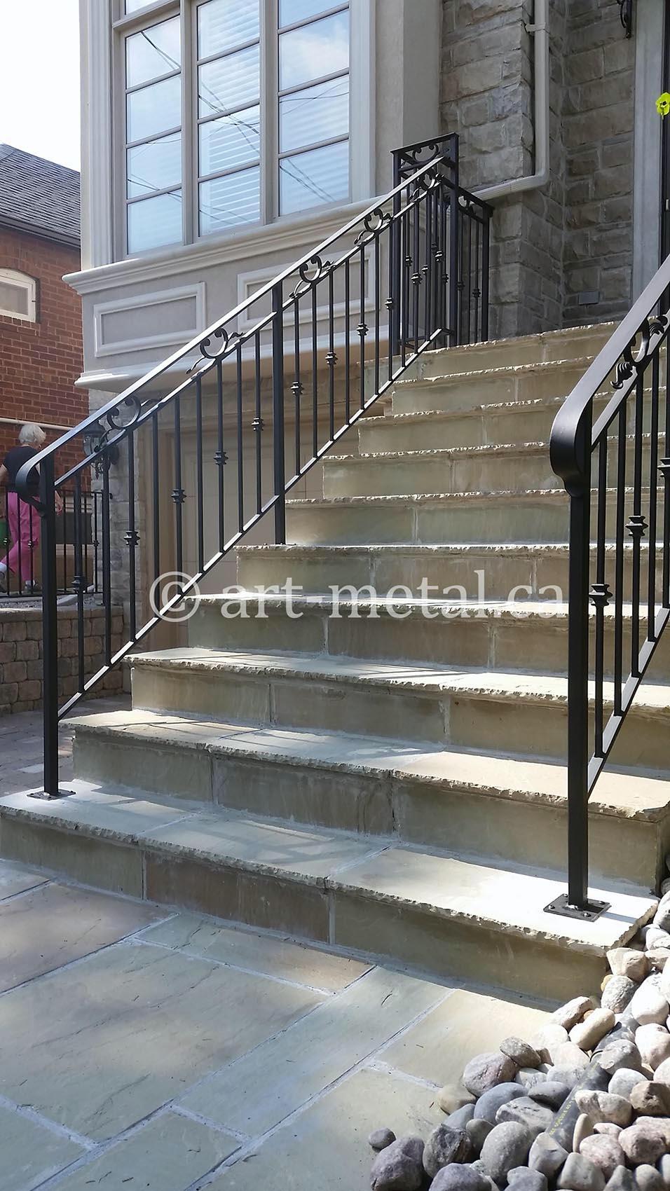 Exterior Stair Handrail Code for Construction in Ontario