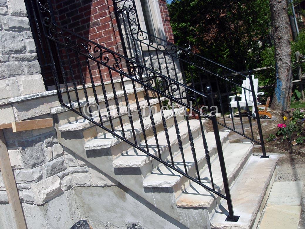 Exterior Stair Handrail Code for Construction in Ontario