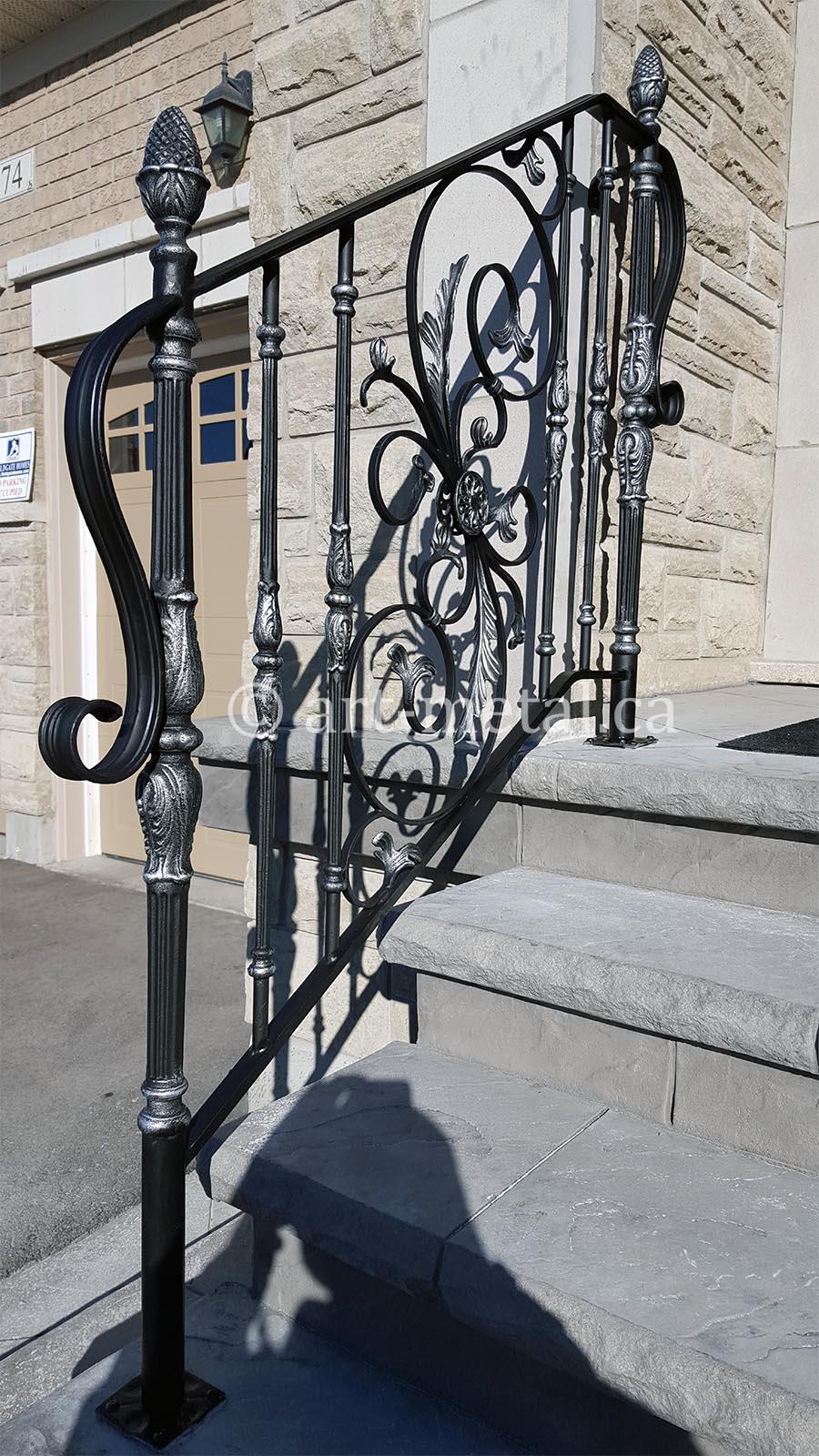 Best Exterior Wrought Iron Stair Railings You Can Get in ...