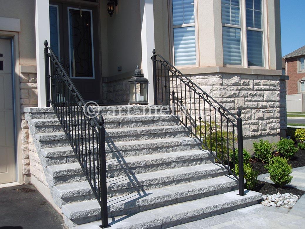 Best Exterior Wrought Iron Stair Railings You Can Get in ...