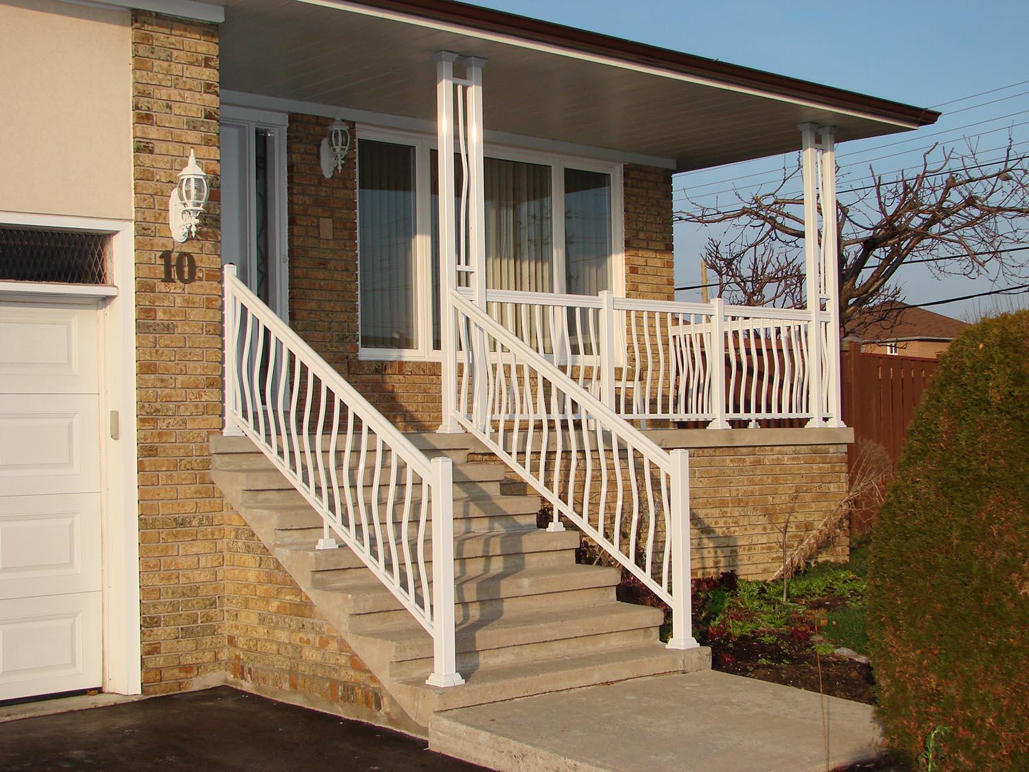 aluminum railings for porches