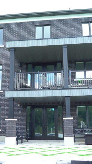 Backyard Balcony Ralings #artmetalworkshop #balconyrailings #homeimprovement