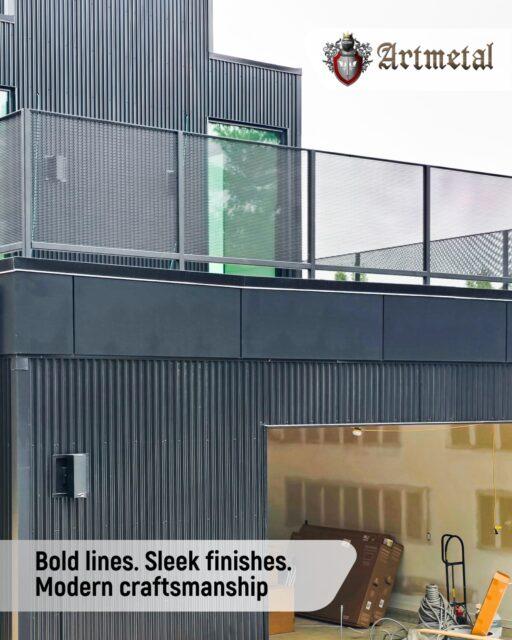 This custom metalwork brings architectural precision and elegance together — from the seamless balcony railing to the clean, durable façade. Built to last. Designed to impress.Art Metal — where design meets durability ✨#ArtMetal #CustomRailings #MetalworkDesign #PerforatedRailings #ModernArchitecture #SteelRailings #HomeUpgrades
