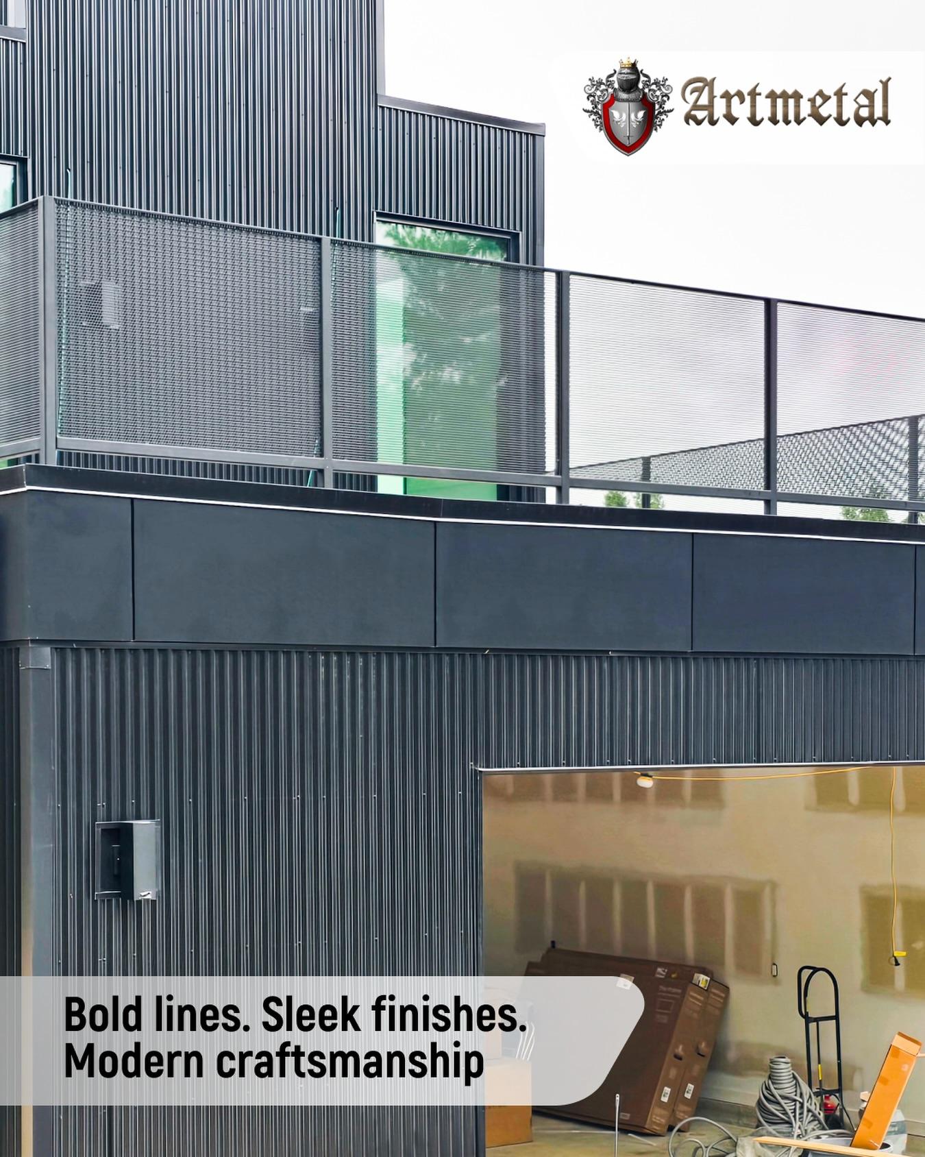 This custom metalwork brings architectural precision and elegance together — from the seamless balcony railing to the clean, durable façade. Built to last. Designed to impress.Art Metal — where design meets durability ✨#ArtMetal #CustomRailings #MetalworkDesign #PerforatedRailings #ModernArchitecture #SteelRailings #HomeUpgrades