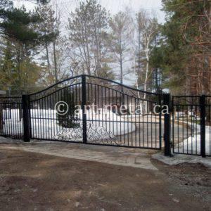 Steel Gates S In Toronto From The, How Much Does A New Garden Gate Cost