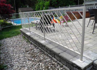 metal deck railing kits