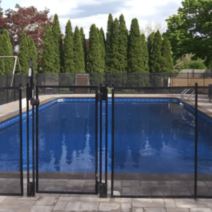 above ground pool fence gate