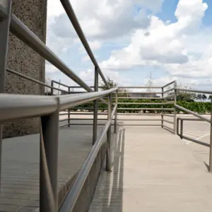 aluminum mesh ramps