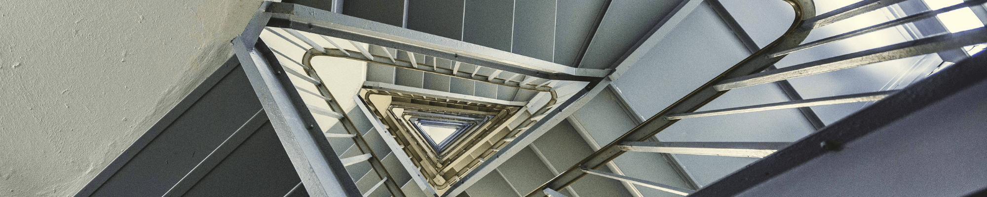 industrial metal stairs