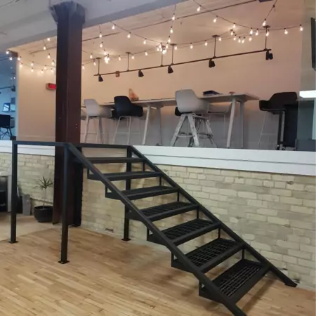 Metal Indoor Stairs