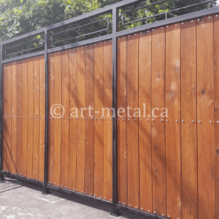 Wooden Privacy Screen