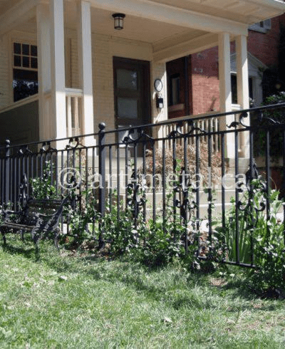 Beautiful and Affordable Wrought Iron Fence in Toronto GTA