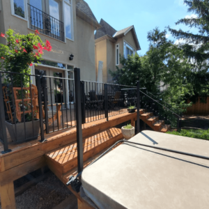 Custom Deck Railings in Richmond Hill