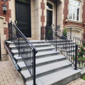 Custom Iron Railings in Oakville