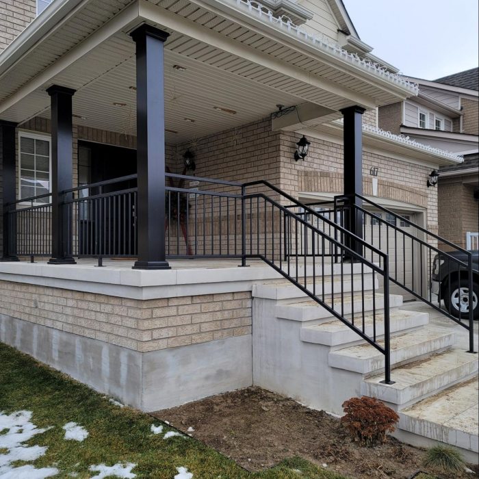 Exterior Railings in Barrie