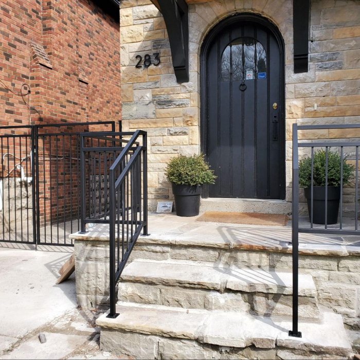 Exterior Railings in Barrie