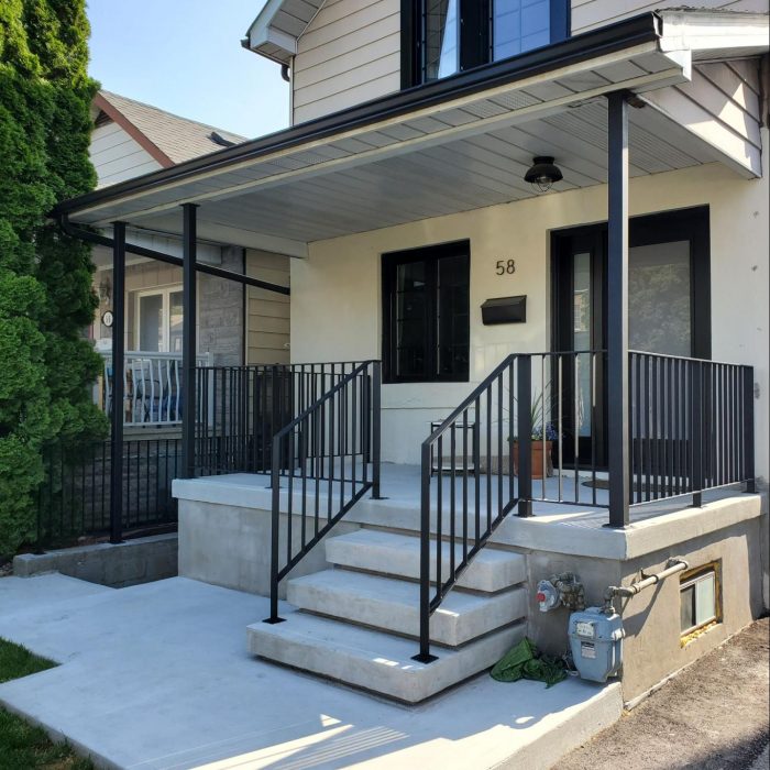 Exterior Railings in Barrie