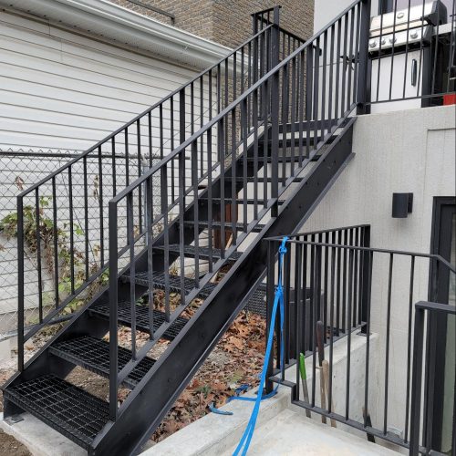 Exterior Stair Railings