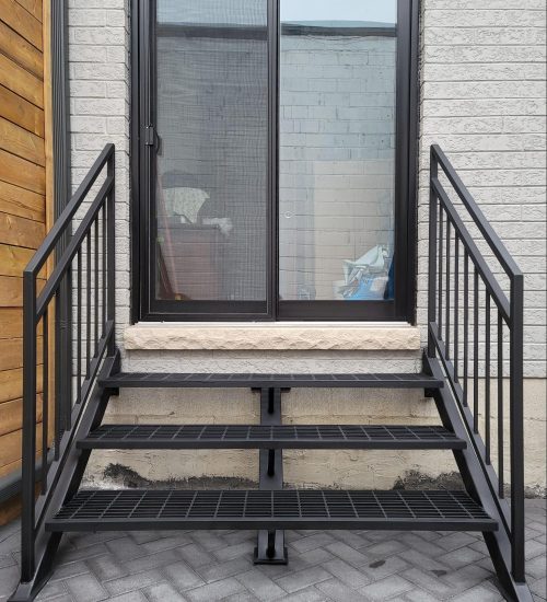 Exterior Stair Railings