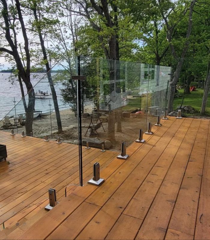 Glass Deck Railing Toronto