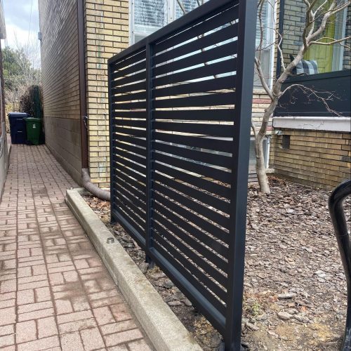 Perforated Metal Fence & Gate Toronto