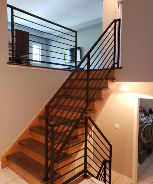 Stair Railing Installation