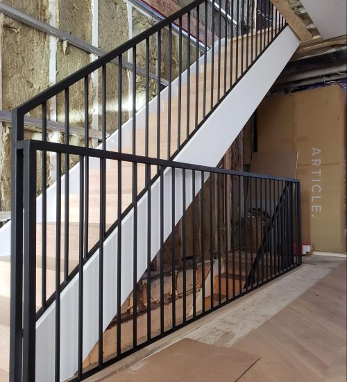 Stair Railing Installation